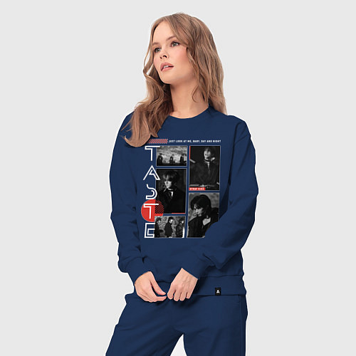 Женский костюм Stray kids taste / Тёмно-синий – фото 3