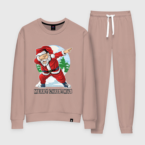 Женский костюм Dab Santa / Пыльно-розовый – фото 1