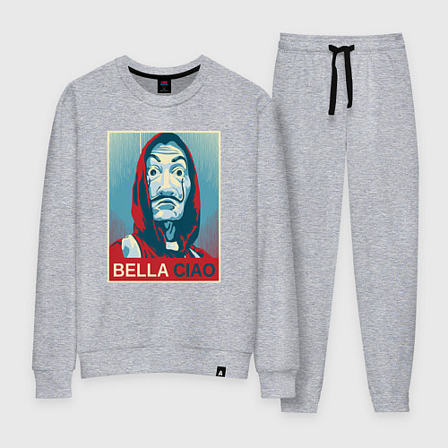 Женский костюм Белла - чао / Меланж – фото 1