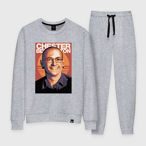 Женский костюм Chester из Linkin park / Меланж – фото 1