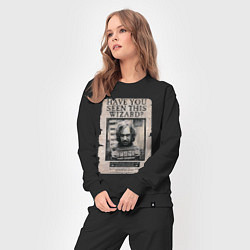 Костюм хлопковый женский Сириус Блэк - Гарри Поттер, цвет: черный — фото 2