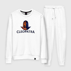 Костюм хлопковый женский Клеопатра, цвет: белый