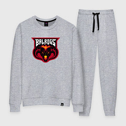 Костюм хлопковый женский Демон Балрог - Властелин колец, цвет: меланж