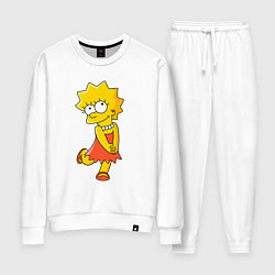 Женский костюм Lisa Simpson