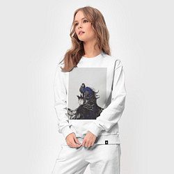 Костюм хлопковый женский Artorias of the Abyss, цвет: белый — фото 2