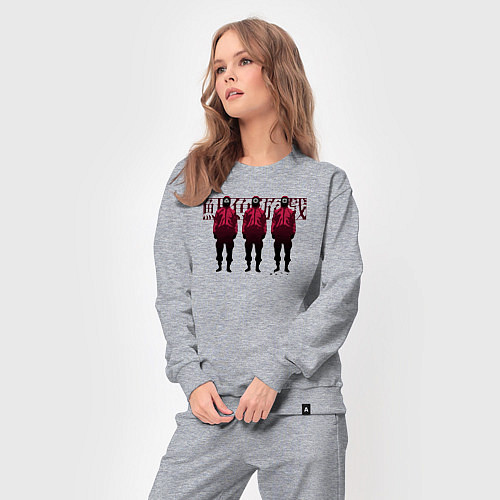 Женский костюм Три солдата / Меланж – фото 3