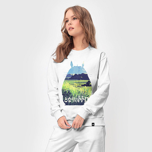 Женский костюм Nature Totoro / Белый – фото 3