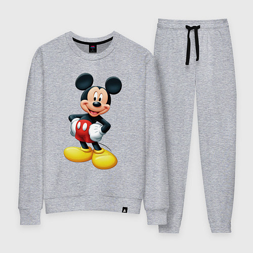 Женский костюм Микки - мышь / Меланж – фото 1