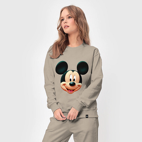 Женский костюм Mickey mouse head / Миндальный – фото 3