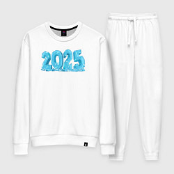 Костюм хлопковый женский Ice 2025, цвет: белый