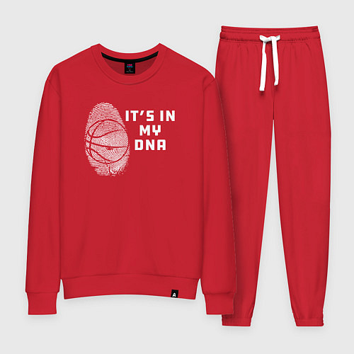 Женский костюм Баскетбол в моей днк / Красный – фото 1