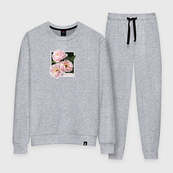 Костюм хлопковый женский Spring dream, цвет: меланж