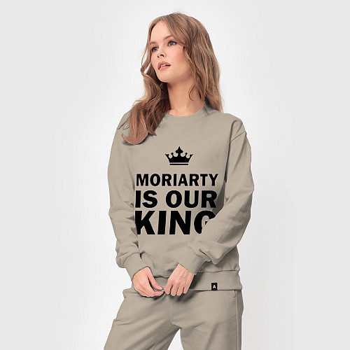 Женский костюм Moriarty is our king / Миндальный – фото 3