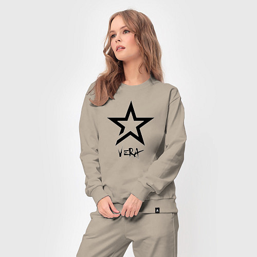 Женский костюм Vera - star / Миндальный – фото 3