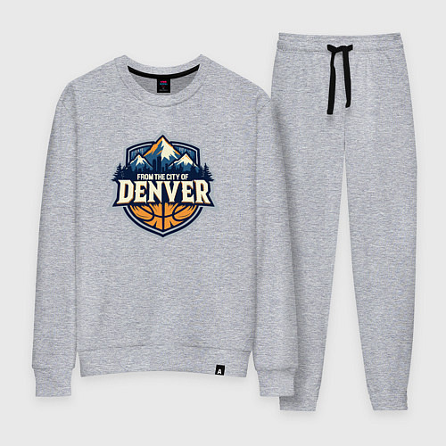 Женский костюм Из города Денвер / Меланж – фото 1