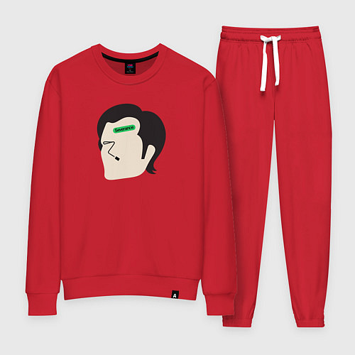 Женский костюм Марк Разделение / Красный – фото 1