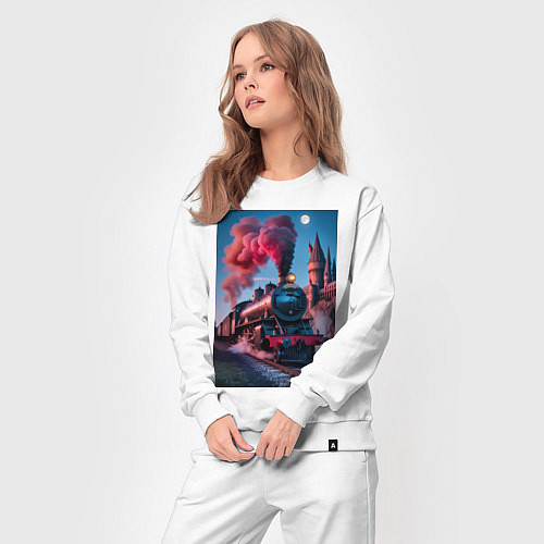 Женский костюм Хогвартс-Экспресс / Белый – фото 3