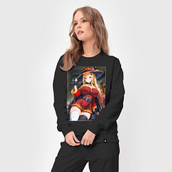 Костюм хлопковый женский Марин Китагава косплей Мегумин, цвет: черный — фото 2