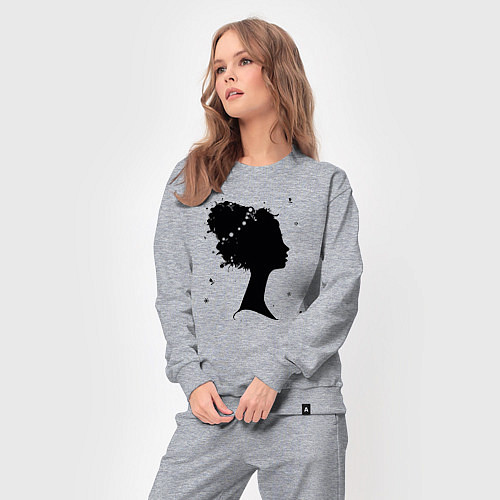 Женский костюм Flower girl / Меланж – фото 3