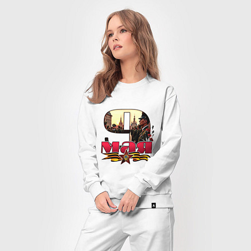 Женский костюм Парад 9 мая / Белый – фото 3