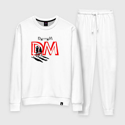 Костюм хлопковый женский Depeche Mode - Memento Mori Fletch rip, цвет: белый