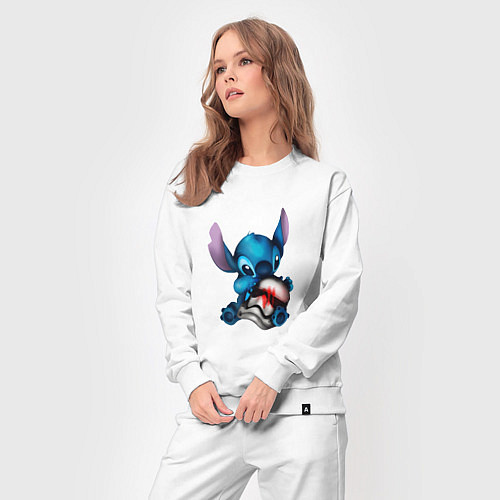 Женский костюм Стич вырос / Белый – фото 3