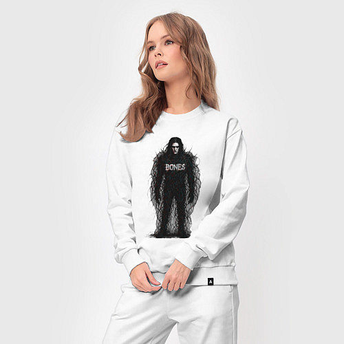 Женский костюм Bones horror style / Белый – фото 3