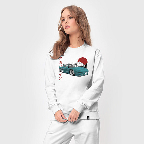 Женский костюм Toyota MR2 / Белый – фото 3