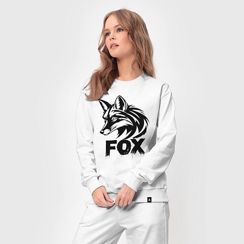 Женский костюм Лис хитрый / Белый – фото 3