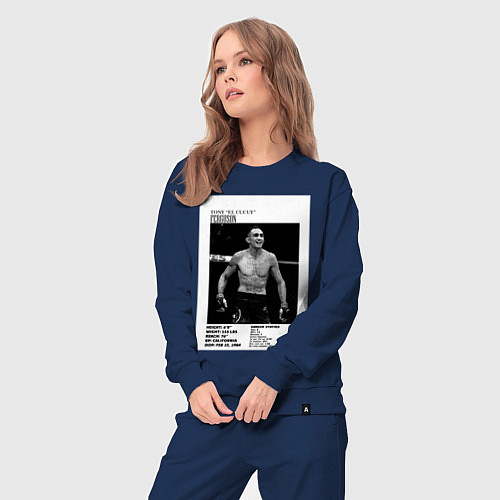 Женский костюм Тони Фергюсон постер / Тёмно-синий – фото 3