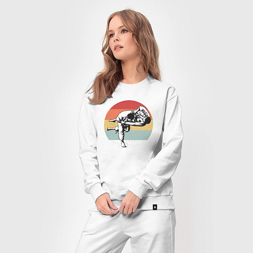 Женский костюм Спарринг дзюдоистов / Белый – фото 3