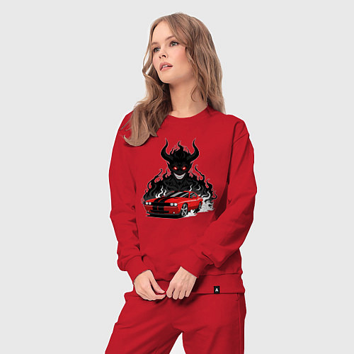 Женский костюм Dodge - Demon SRT / Красный – фото 3