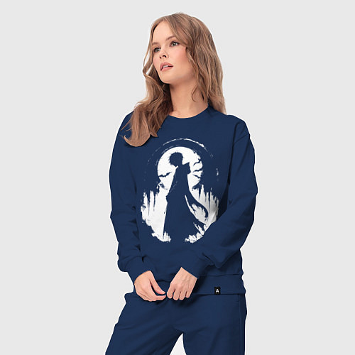 Женский костюм Аниме гот / Тёмно-синий – фото 3