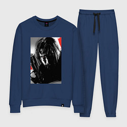 Костюм хлопковый женский John Wick killer, цвет: тёмно-синий