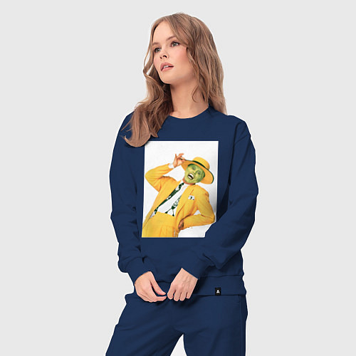 Женский костюм Маска - Джим Керри / Тёмно-синий – фото 3