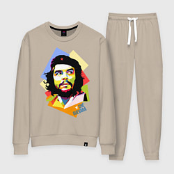 Костюм хлопковый женский Che Guevara Art, цвет: миндальный