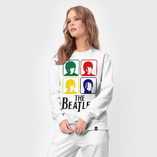 Женский костюм The Beatles: Colors / Белый – фото 3