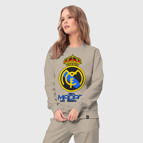 Женский костюм Real Madrid / Миндальный – фото 3