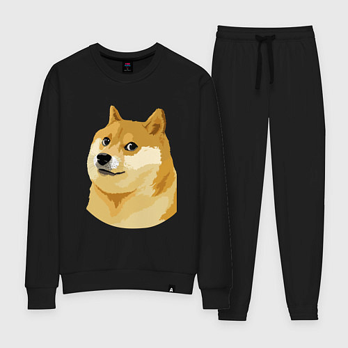 Женский костюм Doge / Черный – фото 1