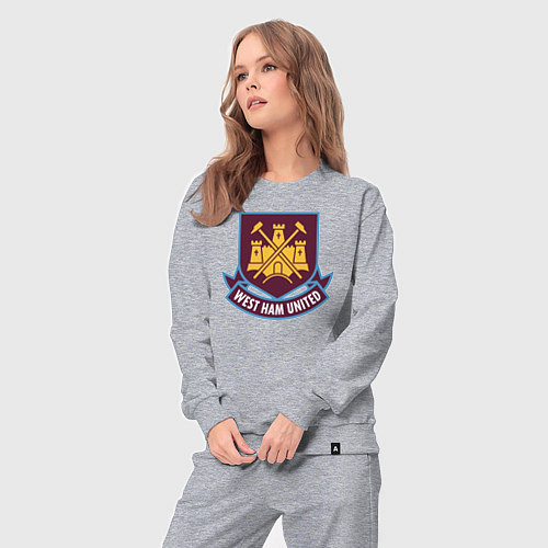 Женский костюм West Ham United FC / Меланж – фото 3