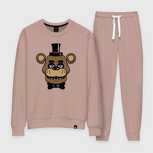 Женский костюм Freddy FNAF / Пыльно-розовый – фото 1