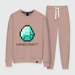 Женский костюм Minecraft Diamond