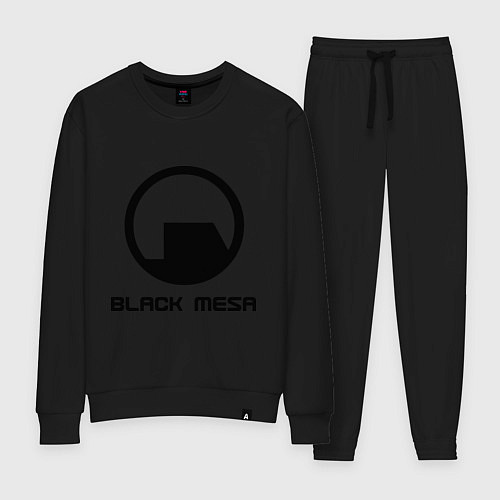 Женский костюм Black Mesa: Logo / Черный – фото 1