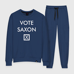 Костюм хлопковый женский Vote Saxon, цвет: тёмно-синий