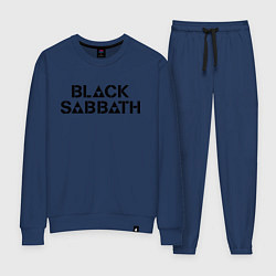 Костюм хлопковый женский Black Sabbath, цвет: тёмно-синий