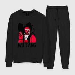 Костюм хлопковый женский Wu-Tang Clan: Street style, цвет: черный