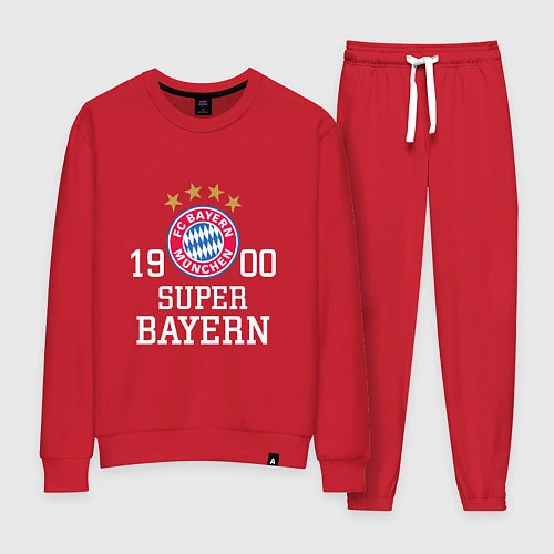 Женский костюм Super Bayern 1900 / Красный – фото 1