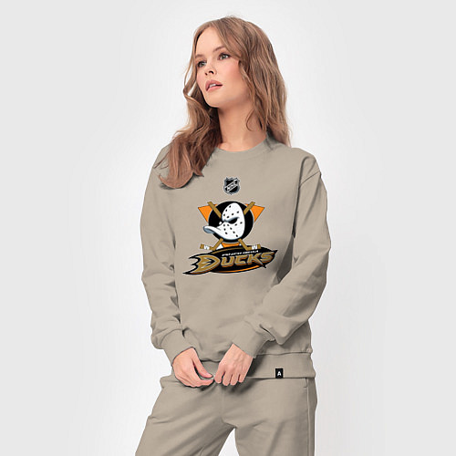 Женский костюм NHL: Anaheim Ducks / Миндальный – фото 3