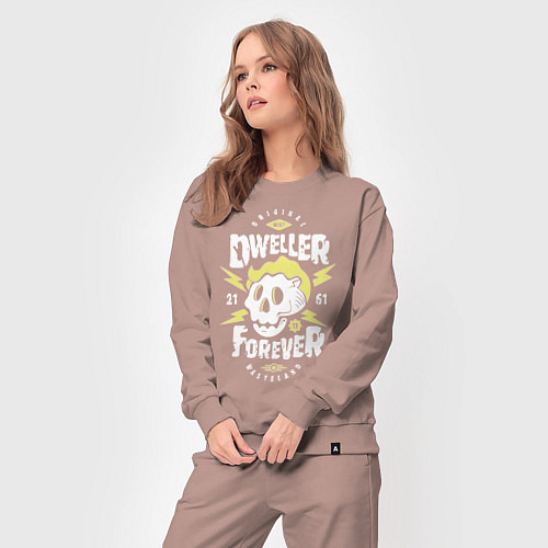 Женский костюм Dweller Forever / Пыльно-розовый – фото 3