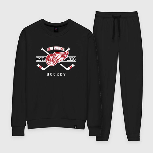 Женский костюм Detroit Red Wings: Est.1926 / Черный – фото 1